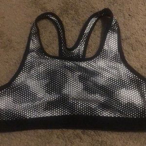 Razor back sports bra